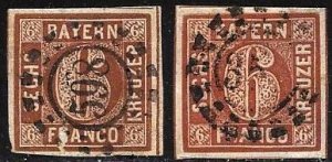 Bavaria 3 and 5 (both of the 6s) - #3 Scuff (bottom)