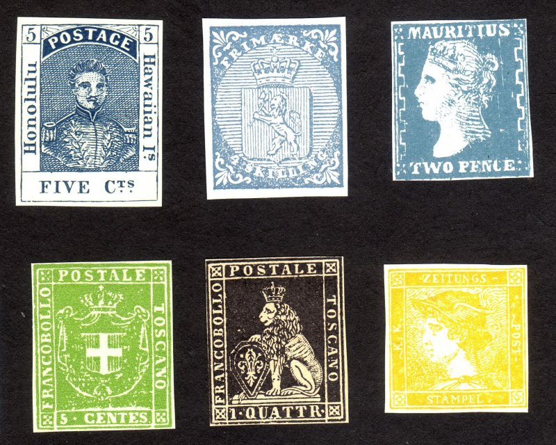 World's Most Valuable stamps, Peter Winter Forgeries x 48! Check Description!