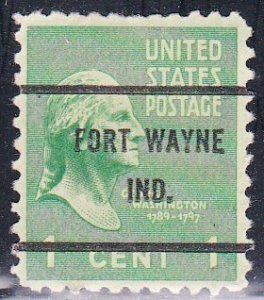 Precancel - Fort Wayne, IN PSS 804-61 - Bureau Issue