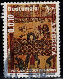 Guatemala  Scott C834  Used airmail stamp