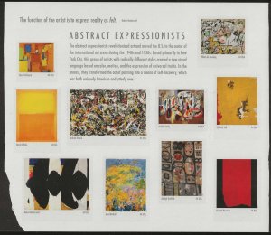 #4444 Mint Abstract Expressionists Sheet