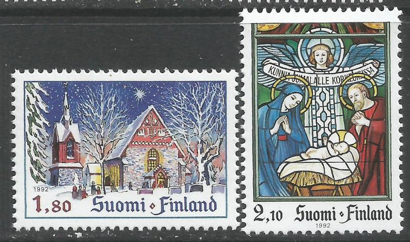 FINLAND 903-04 MNH CHRISTMAS Z6449