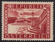 Austria #499 MH, CV$ 45.00