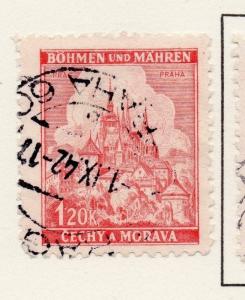 Germany Czechoslovakia 1942 Early Issue Fine Used 1.20k. 116511
