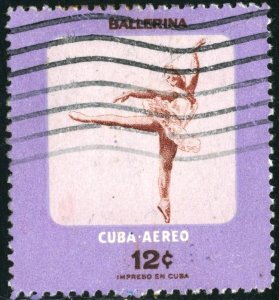 CUBA #C159, USED AIRMAIL - 1957 - CUBA105NS10