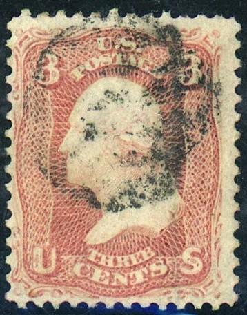 U.S. #65 Used Fancy Cancel 