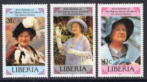 Liberia 1037-1039 MNH VF