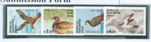 Maldive Islands #1079-1082 Mint (NH)