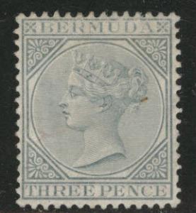 BERMUDA Scott 23 MNG 1886 Victoria CA wmk1886