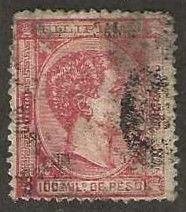 Philippines 73, used, large thin. 1879. (P14)