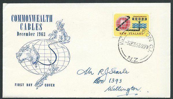NEW ZEALAND 1963 Cable commem FDC..........................................44137
