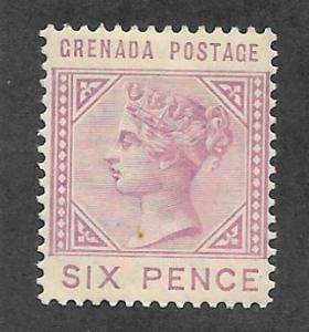 GRENADA Scott #24 Mint 6p Queen Victoria 2018 CV $6.00