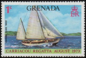 Grenada 500 - Mint-NH - 1c Carriacou Regatta / Sailboats (1973)