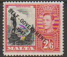 Malta SG 246 - George VI self Government Lightly Mounted Mint 