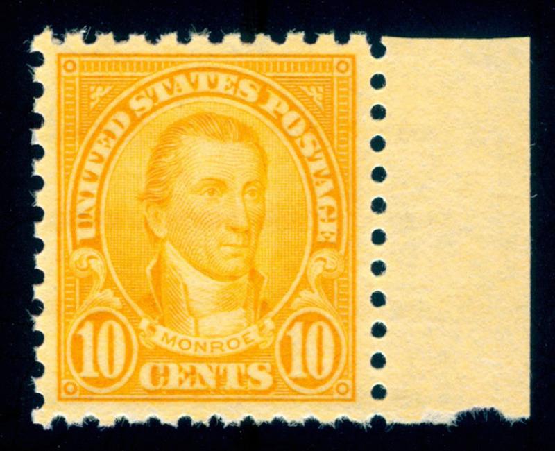 MOMEN: US STAMPS #591 MINT OG NH PSE GRADED CERT XF-90