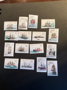 Stamps Australian Antarctic Territory Scott #L77-80 nh