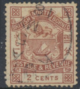 North Borneo  SG 38 SC#  37  Used   see details & scans