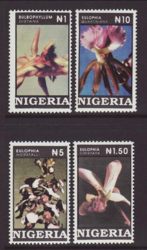 Nigeria 624-627 Flowers MNH VF