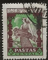 Lithuania ^ Scott # 289 - Used