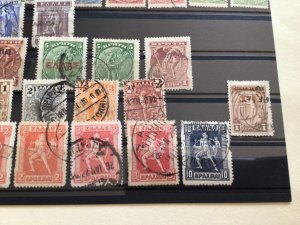 Greece 1896 to 1911 used stamps A12814
