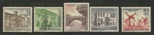 SPAIN  1756-1760  MNH,  1973 ISSUE