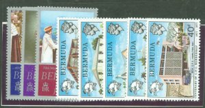 Bermuda #347-54  Single (Complete Set)