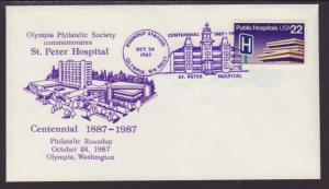 US Centennial St Peter Hospital,Olympica,WA 1987 Cover BIN