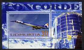 UDMURTIA - 2006 - Concorde #4 - Perf Souv Sheet -Mint Never Hinged-Private Issue