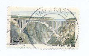 South Africa 1984 Scott 634 used, 11c Bloukrans river bridge