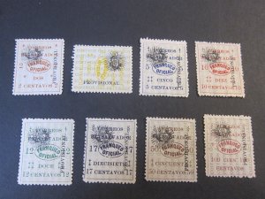 Salvador 1914 Sc O313-20 set MH