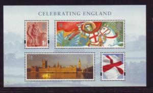 Great Britain Sc 2462 2007  Celebrating England stamp sheet mint  NH