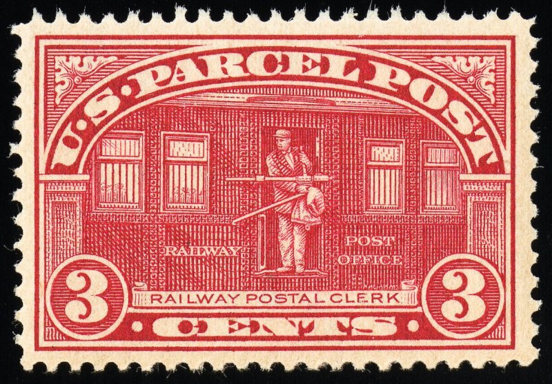 US Stamps # Q3 Parcel Post MNH XF/S Fresh