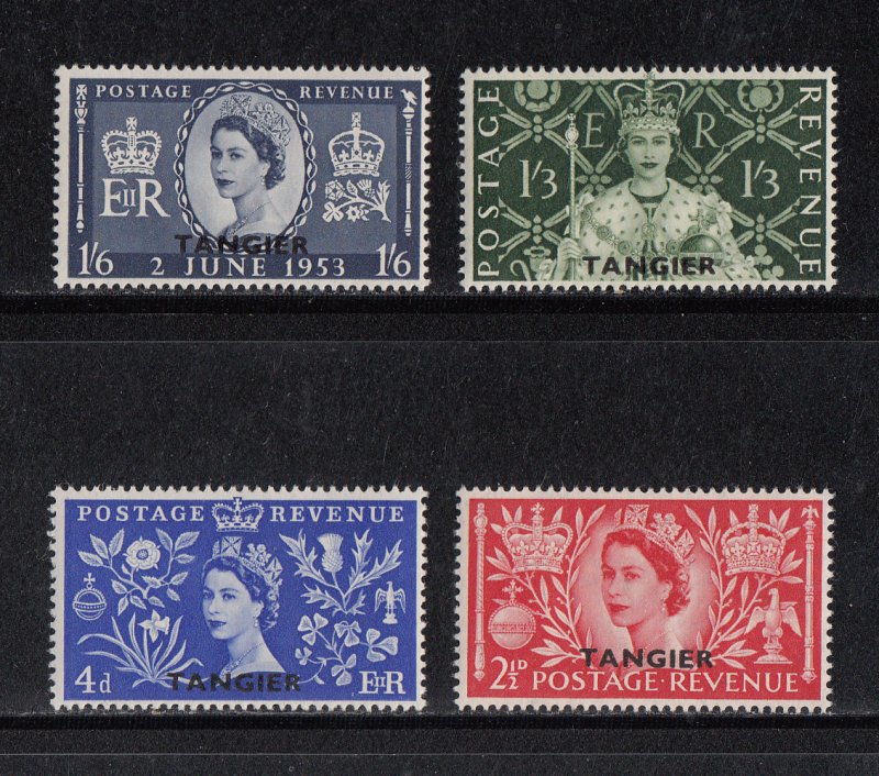 Great Britain (Offices in Morocco) Scott #579-582 MNH