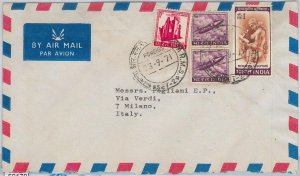 59169 - INDIA - POSTAL HISTORY: COVER to ITALY - 1971-