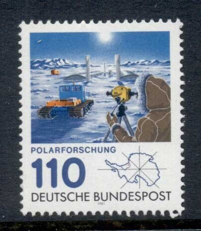 Germany 1981 Polar research MUH