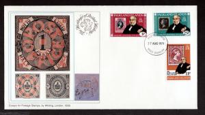 Falkland Islands # 291-293 FDC Sir Rowland Hill!