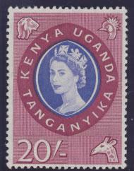 Kenya Uganda Tanganyika SG 198  Mint Never Hinged  light small bend shows in ...