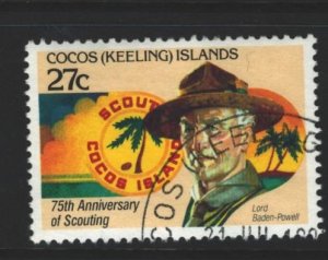 Cocos Islands Sc#85 Used