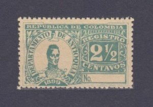 1899 Colombia Antioquia 117 General Joseph Maria Cordova