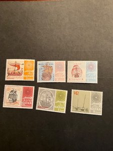 Stamps Qatar Scott #126-126E never hinged