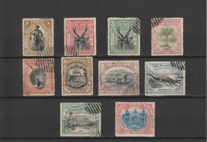 North Borneo #79-88 USED set