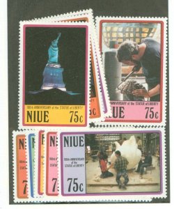 Niue #536-7a-e Mint (NH) Single (Complete Set)