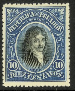 ECUADOR 1901 10c JOSE MEJIA Portrait Issue Sc 148 MNH