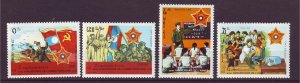 J24395 JLstamps 1989 laos set mhr #922-5 designs