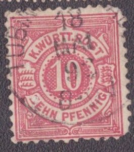 Wurttemberg - 60 1875 Used