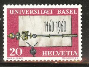 Switzerland Scott 379 MH* 1960 stamp