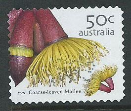 Australia SG 2535 perf 11½  Used  Course Leaved Mallee