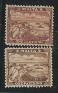 Malta #28-29 Unused Single