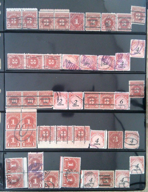 Small Collection Postage Due Lot