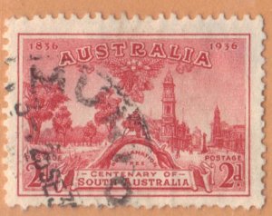 AUSTRALIA SC# 159 **USED** 2p 1936  SEE SCAN